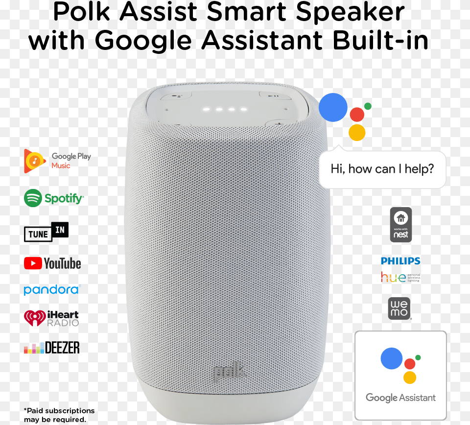 Speaker With Built In Google Assistant, Electronics, Phone, Mobile Phone Png Image