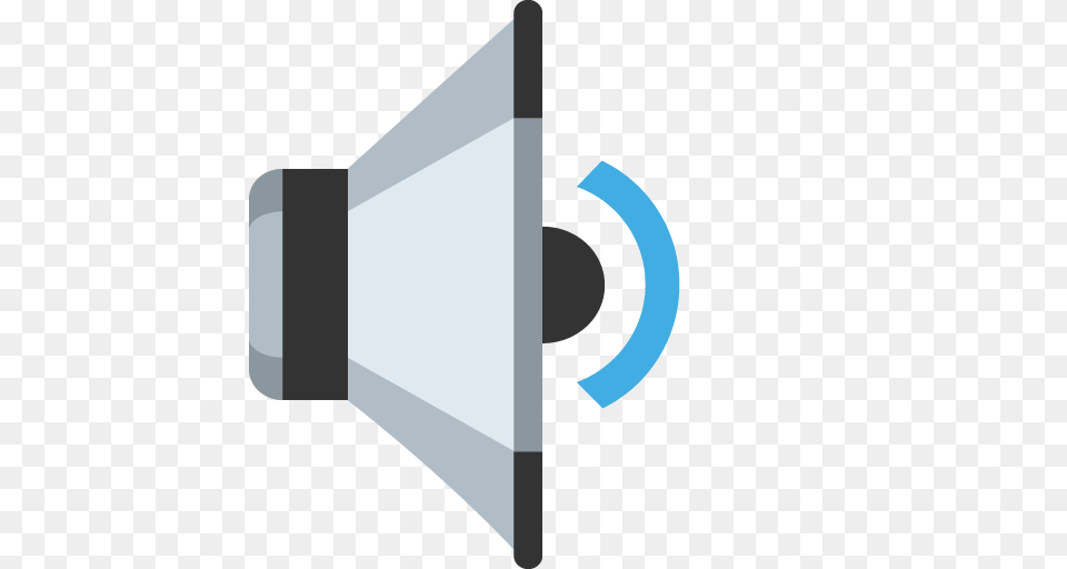 Speaker With One Sound Wave Emoji For Facebook Email Sms Id, Lighting, Cross, Symbol Png