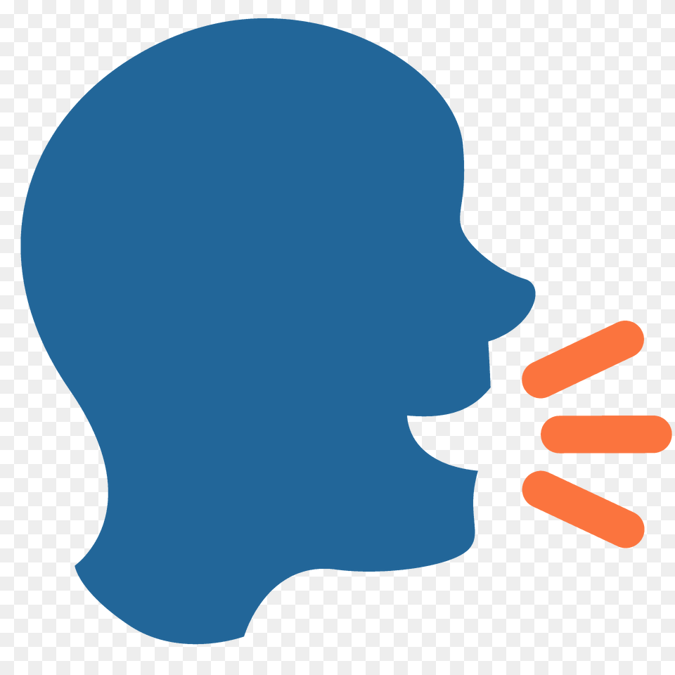 Speaking Head Emoji Clipart, Person, Face, Animal, Fish Free Transparent Png