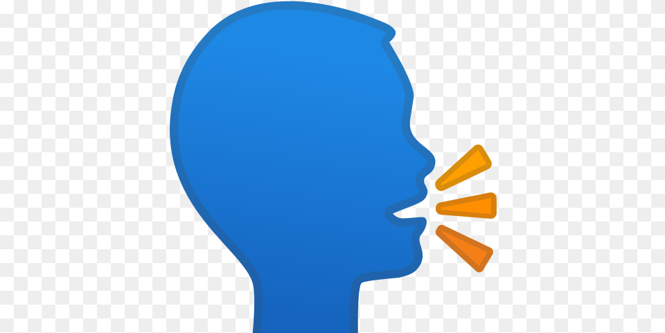 Speaking Head Emoji Emoji Mouth Talking Png