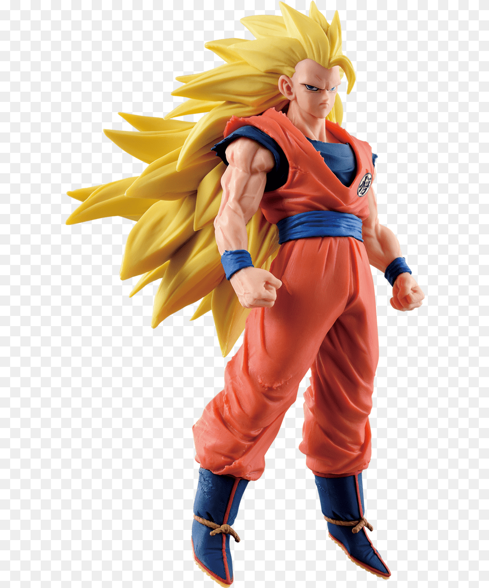 Speaking Of Mandrake I Was On Their Yesterday And Saw Dragon Ball Z Goku Ss3 Black White Scultures Vol, Person, Clothing, Costume, Adult Free Png