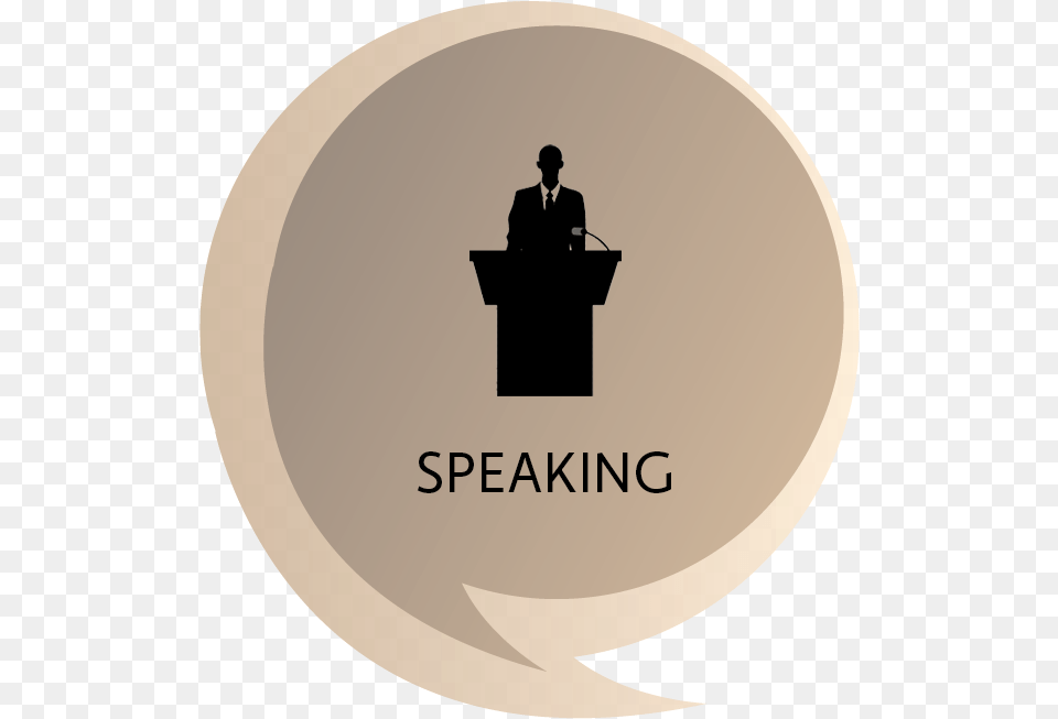 Speaking Silhouette, Crowd, Person, Audience, Male Free Transparent Png