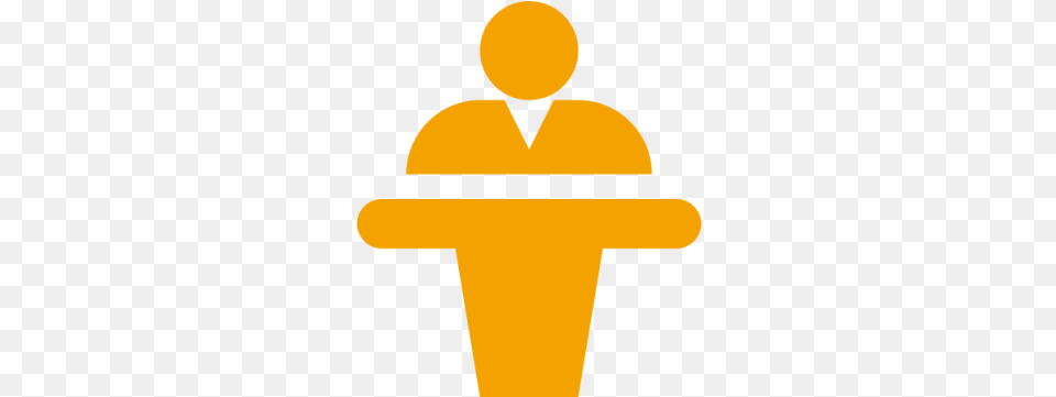 Speaking Speaking Icon In Orange, Clothing, Hardhat, Helmet Free Png