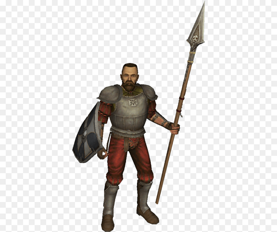 Spear Man Empire State Troop Art, Adult, Male, Person, Weapon Free Transparent Png