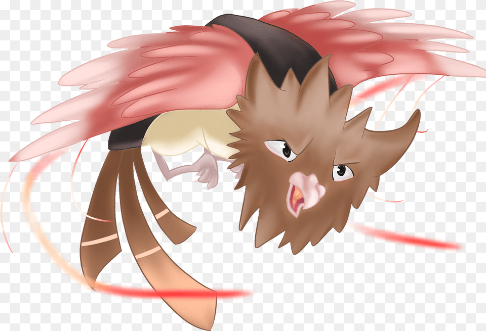 Spearow Used Aerial Ace By Thewarriorartist Cartoon, Animal, Fish, Sea Life, Shark Free Png Download