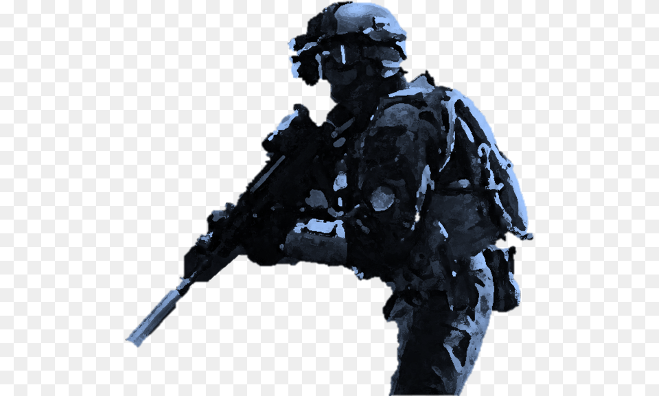 Spec Ops Soldier, Adult, Person, Male, Man Png Image