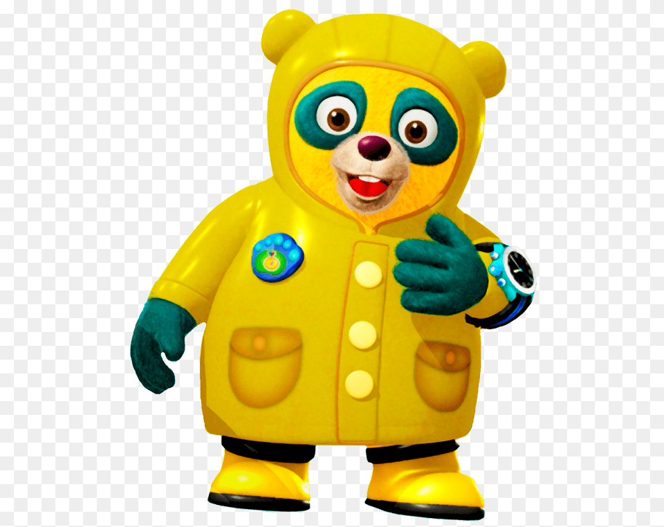 Special Agent Oso Wearing Rain Coat, Clothing, Toy Free Png Download
