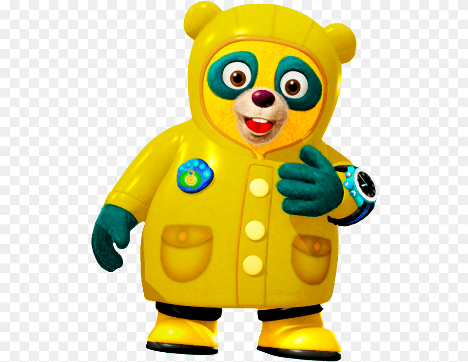 Special Agent Oso Wearing Rain Coat Oso Special Agent Oso, Clothing, Toy Free Png