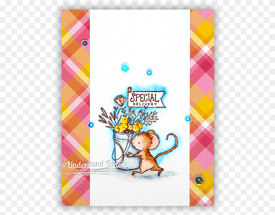 Special Delivery Mouse Cartoon, Envelope, Greeting Card, Mail Free Png