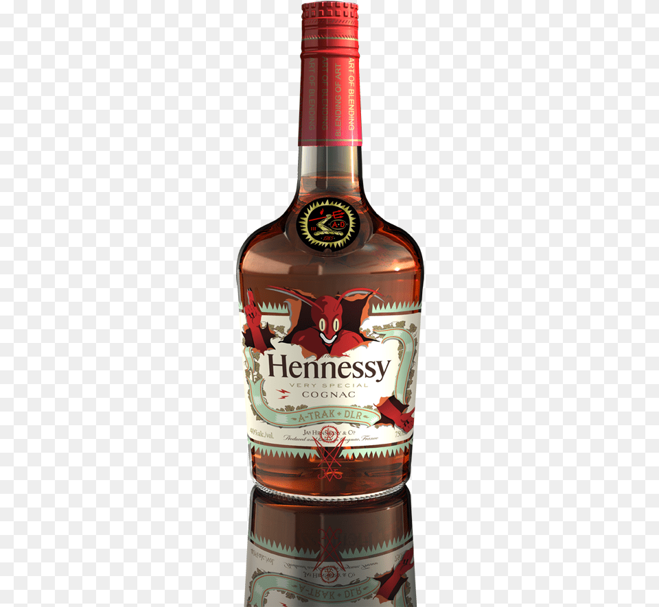 Special Edition Hennessy Bottle, Alcohol, Beverage, Liquor, Beer Free Transparent Png