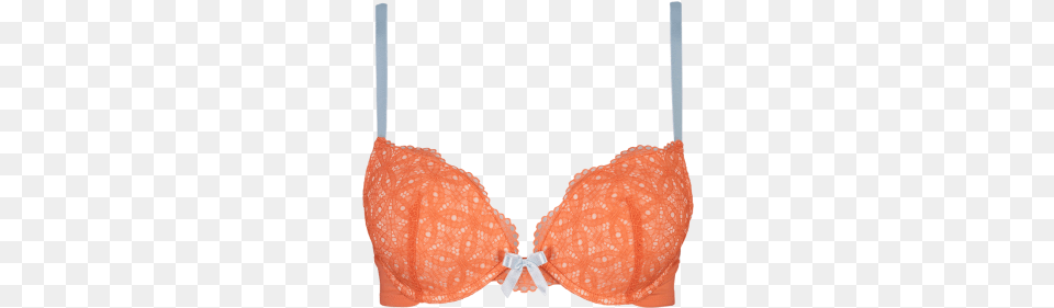 Special Edition Lace Bra Orange Brassiere, Clothing, Lingerie, Underwear Png Image