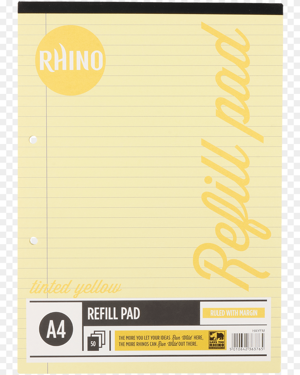 Special Education Refill Pad Yellow Tinted Paper Poster, Page, Text Png Image