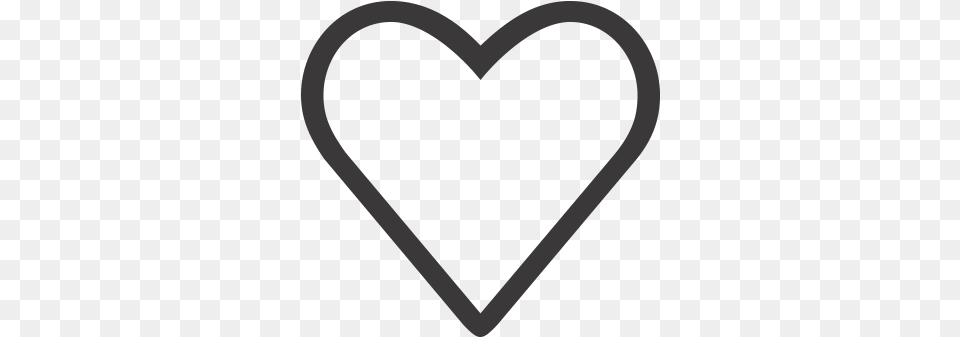 Special Features Black See Through Heart Png