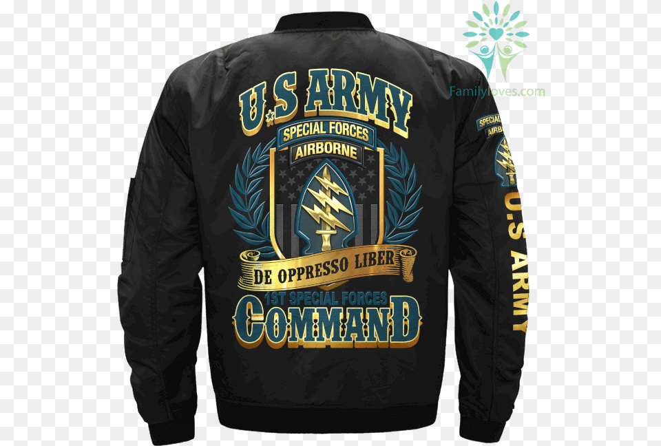 Special Forces De Oppresso Liber 1st Special Forces Desert Storm Veteran Jackets, Clothing, Coat, Jacket, Sweater Free Png Download
