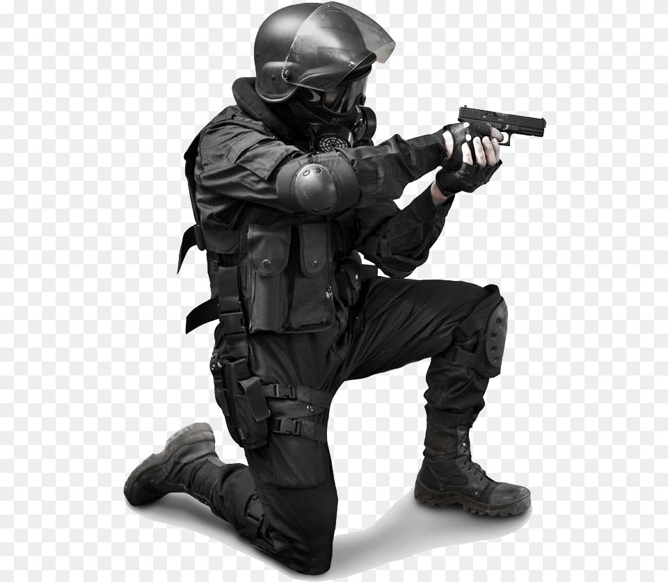Special Forces Military Stock Photography Soldier Man With A Gun, Firearm, Weapon, Handgun, Helmet Free Transparent Png