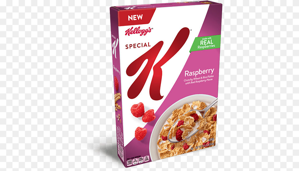 Special K Raspberry Special K Cereals, Bowl, Food, Berry, Fruit Free Transparent Png