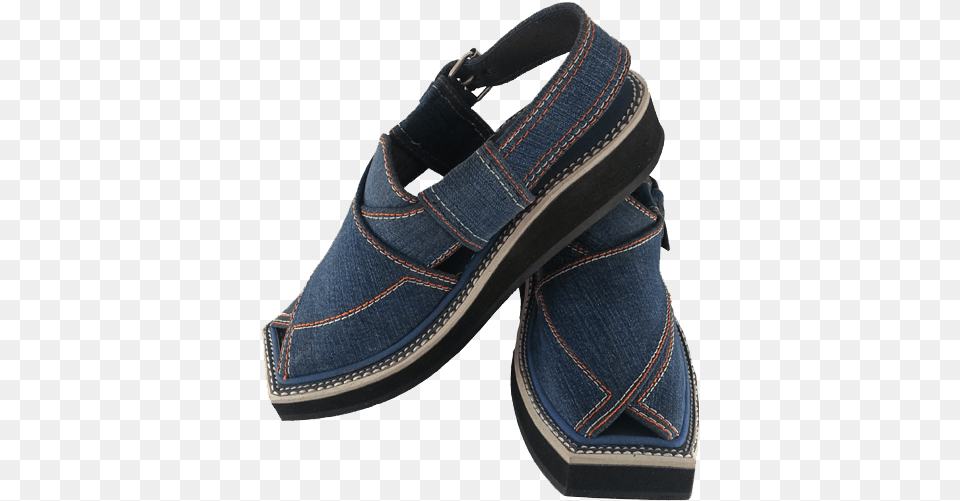 Special Kaptaan Chappal Jeans Style Peshawari Chappal, Clothing, Footwear, Sandal, Shoe Png Image