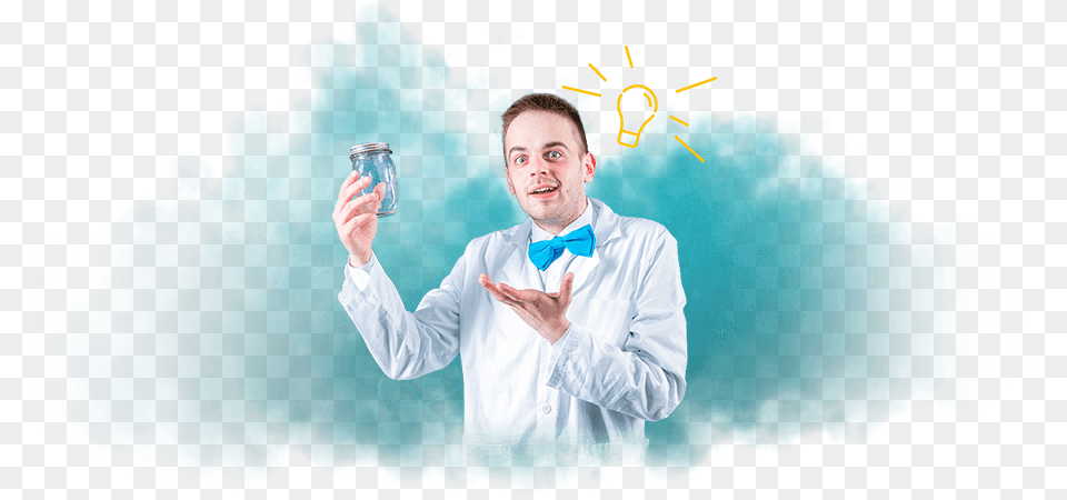 Special Offers Mad Science Party Science Mad, Lab Coat, Jar, Photography, Coat Free Png Download