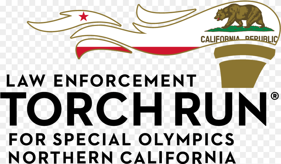 Special Olympics Northern California Letr Law Enforcement Torch Run, Animal, Bear, Light, Mammal Free Transparent Png