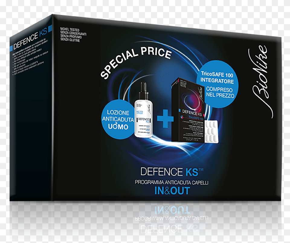 Special Price Box Defence Ks Anti Hair Loss Lotion Graphic Design, Advertisement, Poster, Bottle, Cosmetics Free Png Download