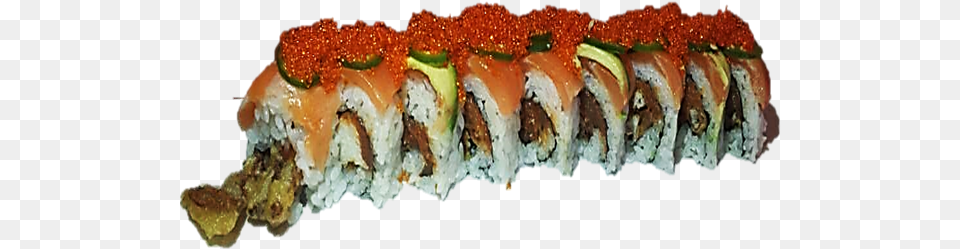 Special Rolls Red Dragon Roll Sushi Yoshino, Dish, Food, Meal, Grain Free Png