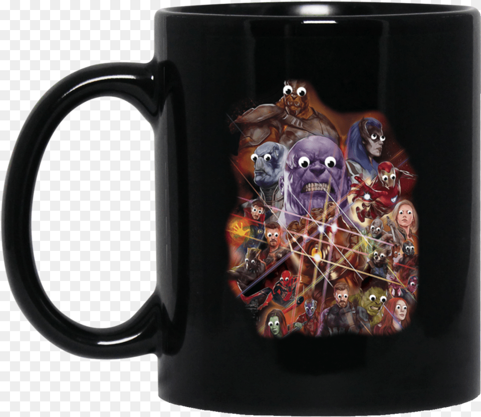 Special Teams With All Of Googly Eyes Mugs Deep Sea King Female, Cup, Face, Head, Person Free Png