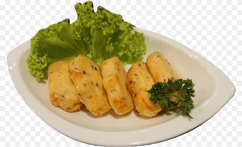 Special Tofu Age, Food, Food Presentation, Plate, Fritters Free Transparent Png