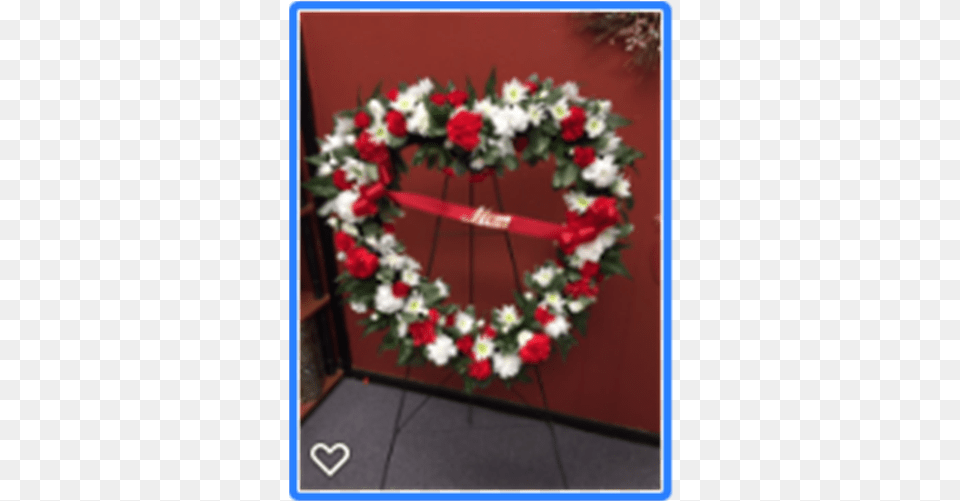 Special Tribute Pieces Fresh Arrangements Broken Heart, Wreath Free Png Download