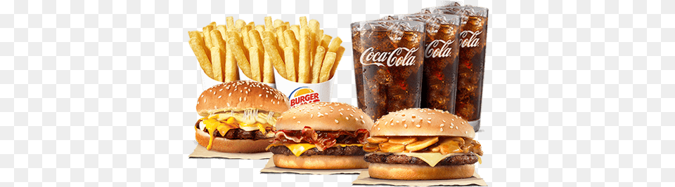 Specialty Burger Bundle Good For Burger King Squad Bundle, Food, Fries, Beverage, Soda Png Image