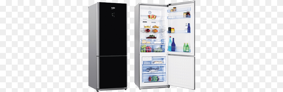 Specifications Fridge Net Volume Lodowki Beko Cn, Appliance, Device, Electrical Device, Refrigerator Png Image