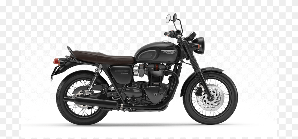 Specifications Triumph Bonneville T100 Black 2018, Machine, Spoke, Motorcycle, Transportation Free Png