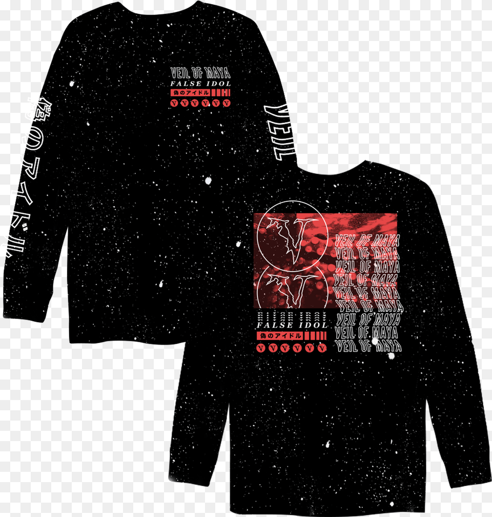 Speckle Veil Of Maya False Idol Shirt, Nature, Outdoors, Night, Advertisement Free Transparent Png