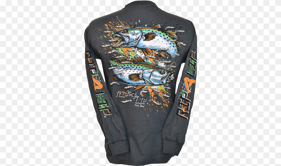 Speckled Trout Shirt, Clothing, Long Sleeve, Sleeve, Knitwear Png Image