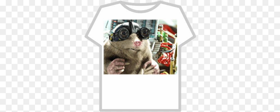 Speckles The Mole Roblox T Shirt Ropa De Roblox, Clothing, T-shirt, Accessories, Goggles Free Png Download