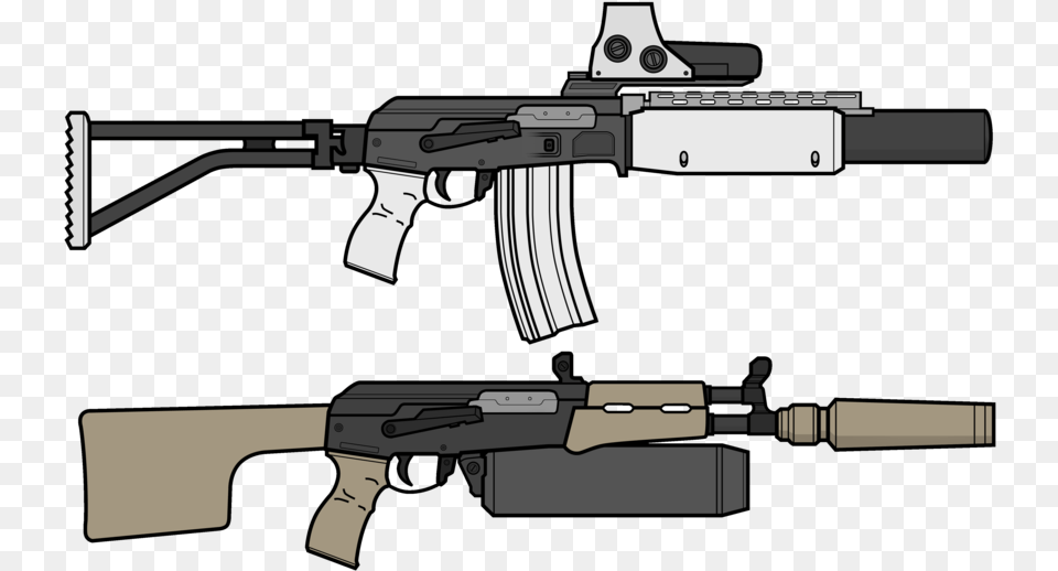 Specops Kalashnikov Customs By Lemmonade, Firearm, Gun, Rifle, Weapon Png Image