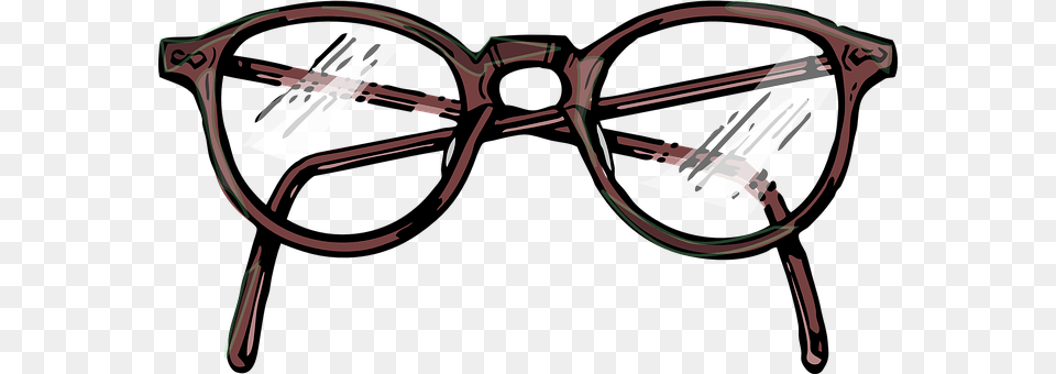 Specs Glasses Spectacles Eyes Brown Frames Glasses Drawing, Accessories, Device, Grass, Lawn Png