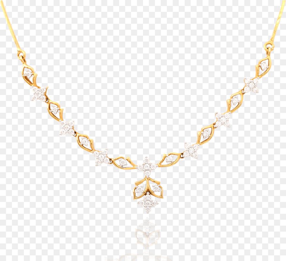Spectacular Floral Diamond Necklace Necklace, Accessories, Gemstone, Jewelry Free Png Download