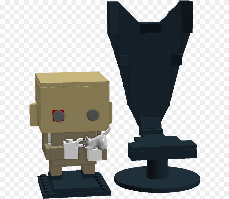 Spectre Brickheadz Cartoon, Robot, Box, Cardboard, Carton Png