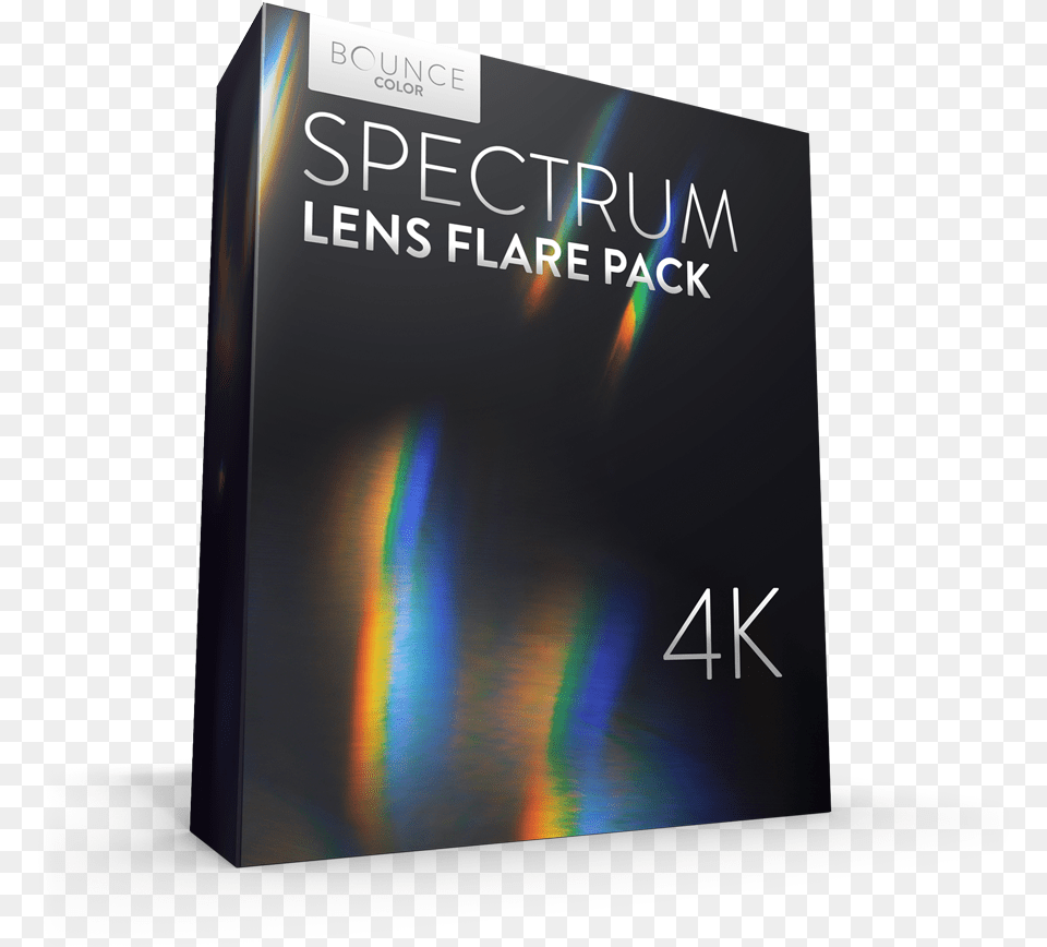 Spectrum 4k Light Leaks By Bounce Color Spectrum Lens Flare, Book, Publication, Bottle Free Png