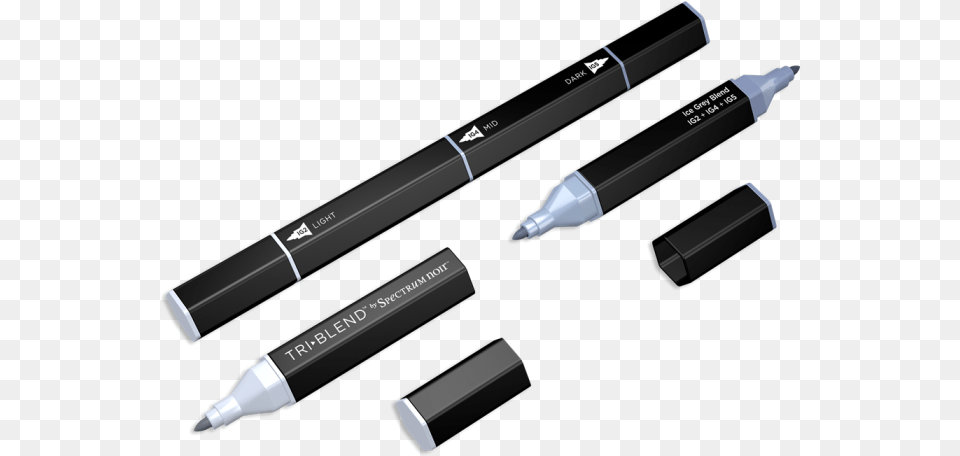 Spectrum Noir Tri Blend Markers, Marker, Blade, Razor, Weapon Png