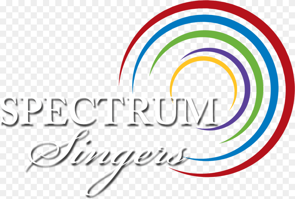 Spectrum Singers Logo Graphic Design, Text Png Image