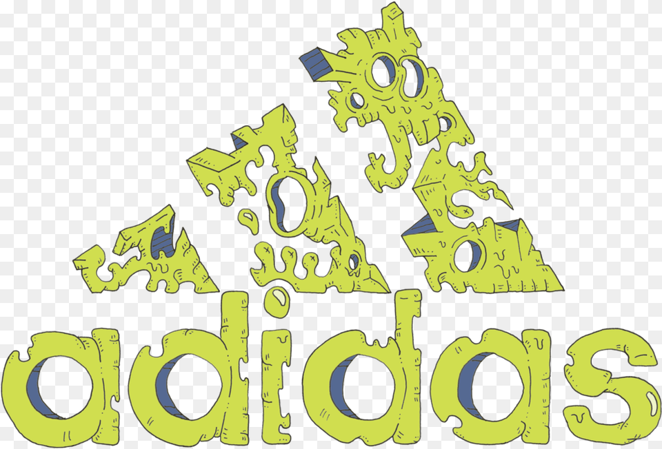 Speculative Design Adidas U2014 Andres De Alba Addidas Logo, Green, Art, Graphics, Machine Free Png Download
