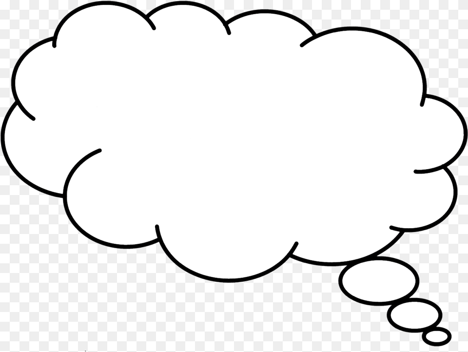 Speech Balloon Circle, Stencil Free Png