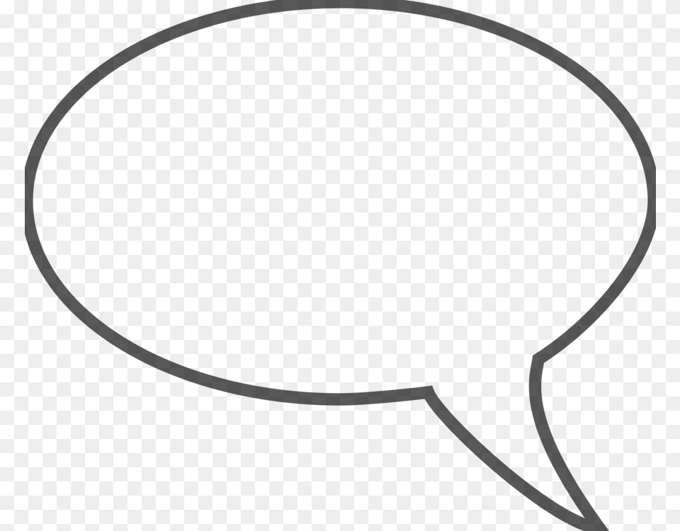 Speech Balloon Comics Cartoon, Gray Free Png Download