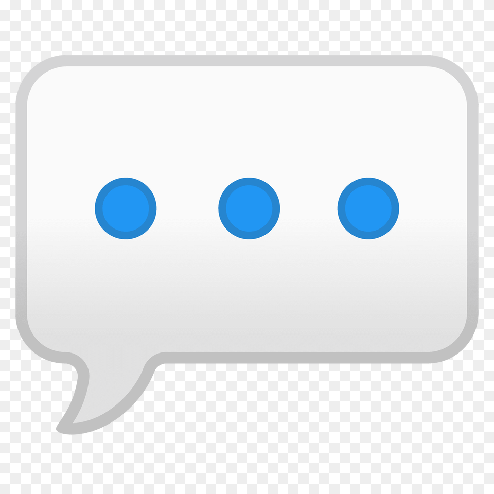 Speech Balloon Emoji Clipart Free Png