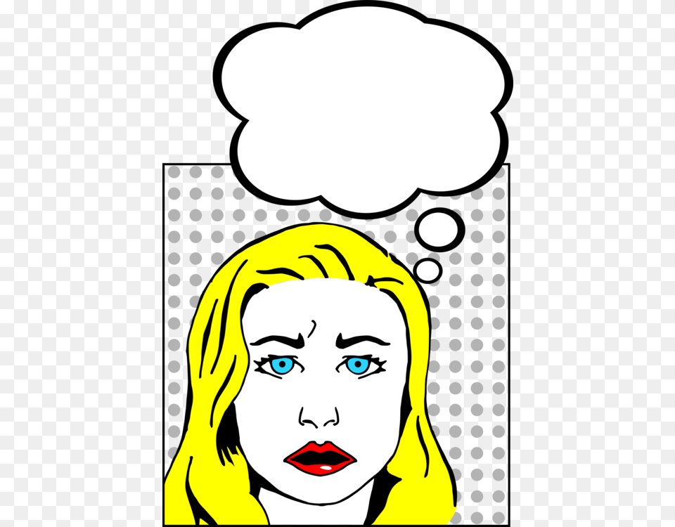 Speech Balloon Woman Drawing, Head, Portrait, Photography, Person Png