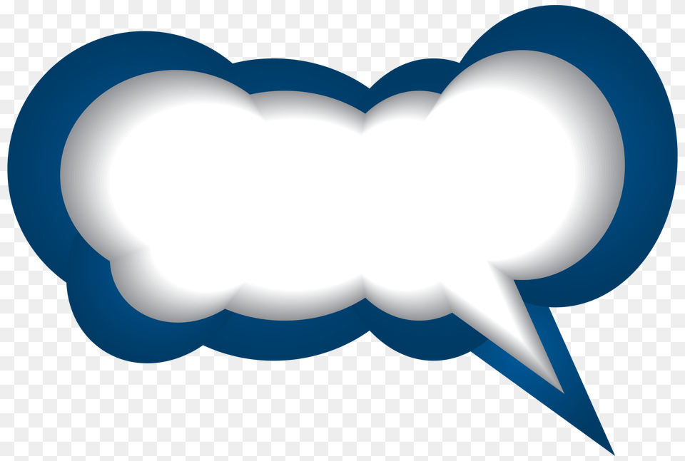 Speech Bubble Blue White Clip Art Gallery, Logo, Nature, Outdoors Free Png