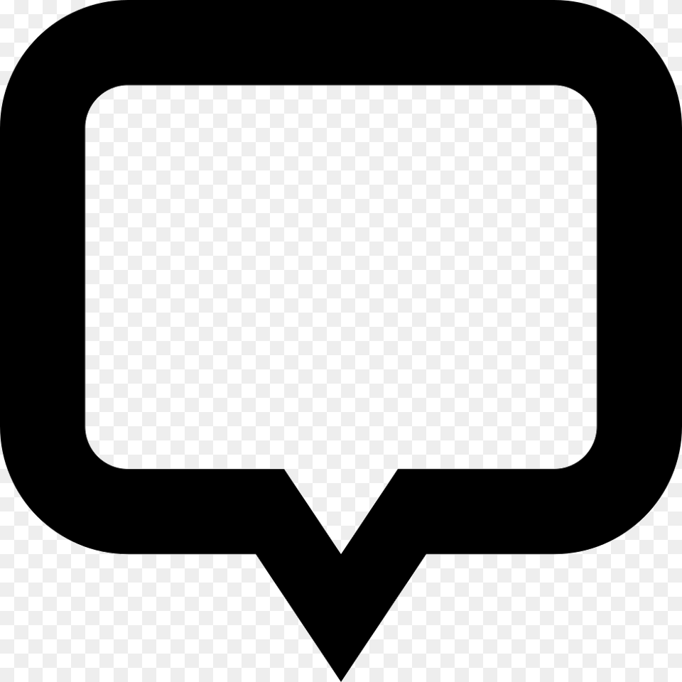 Speech Bubble Center Font Awesome Comment Icon, Symbol, Logo Png Image