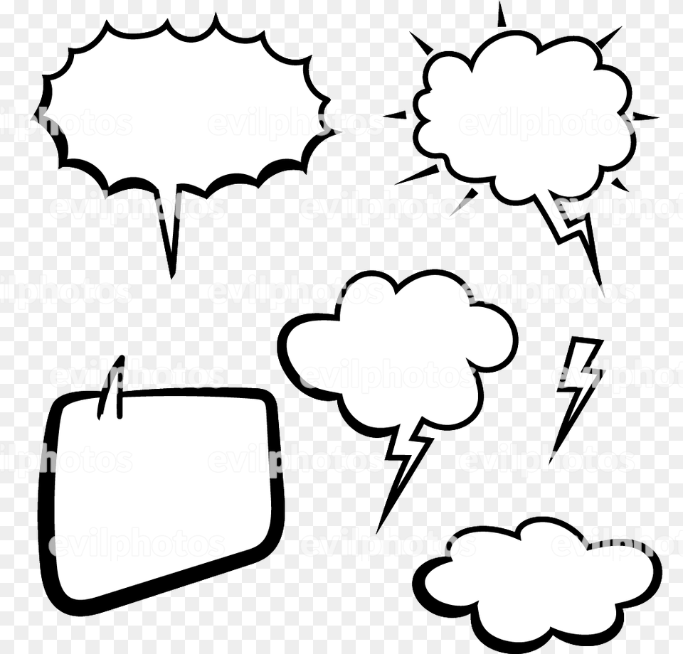 Speech Bubble Drawing Line Art, Bag Free Transparent Png