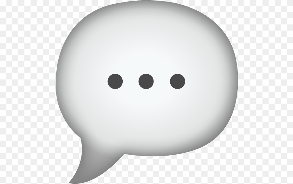 Speech Bubble Emoji, Animal, Sea Life, Mammal, Disk Png Image